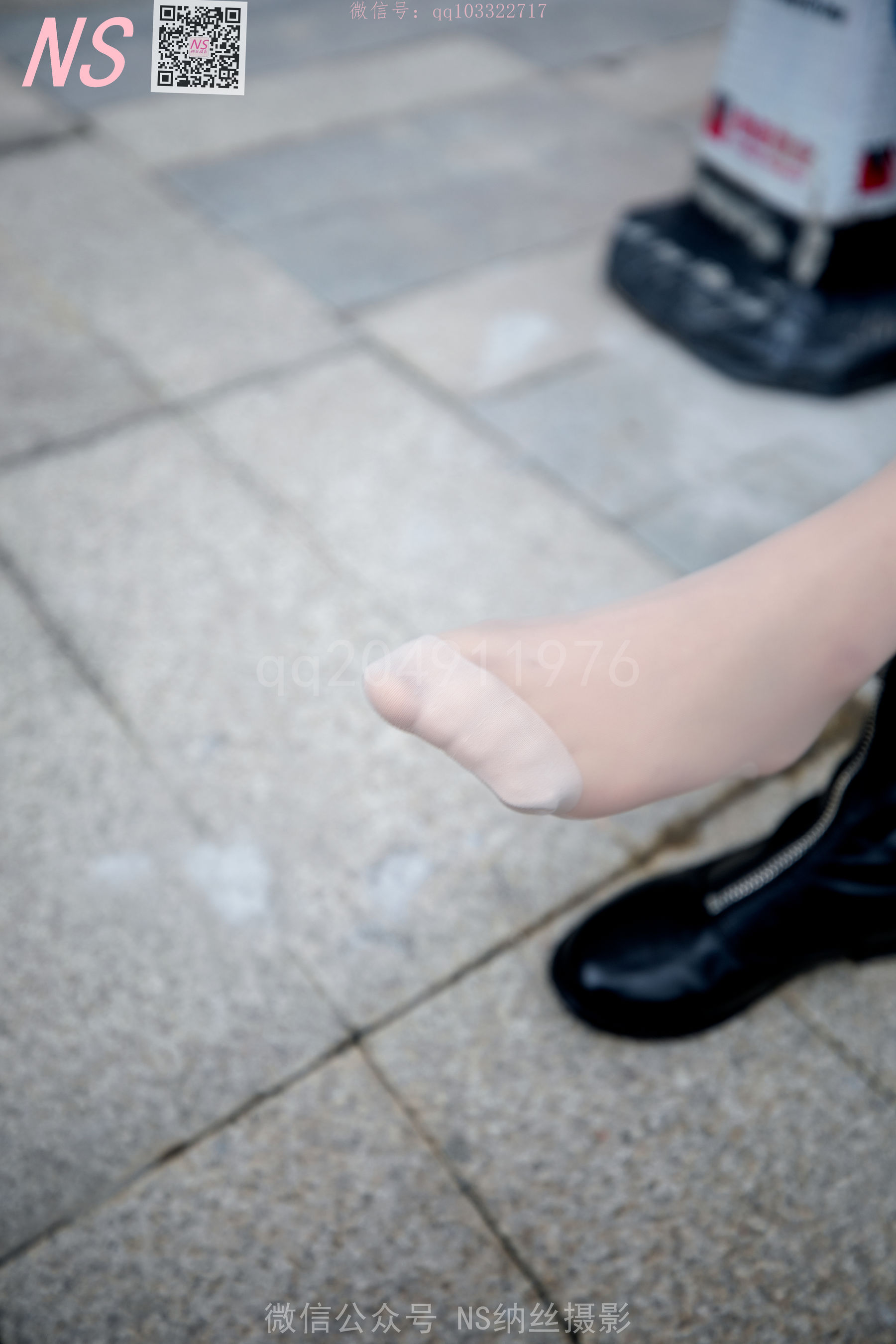[纳丝摄影]  忆霜 特殊的美妙长靴丝袜-喵次元