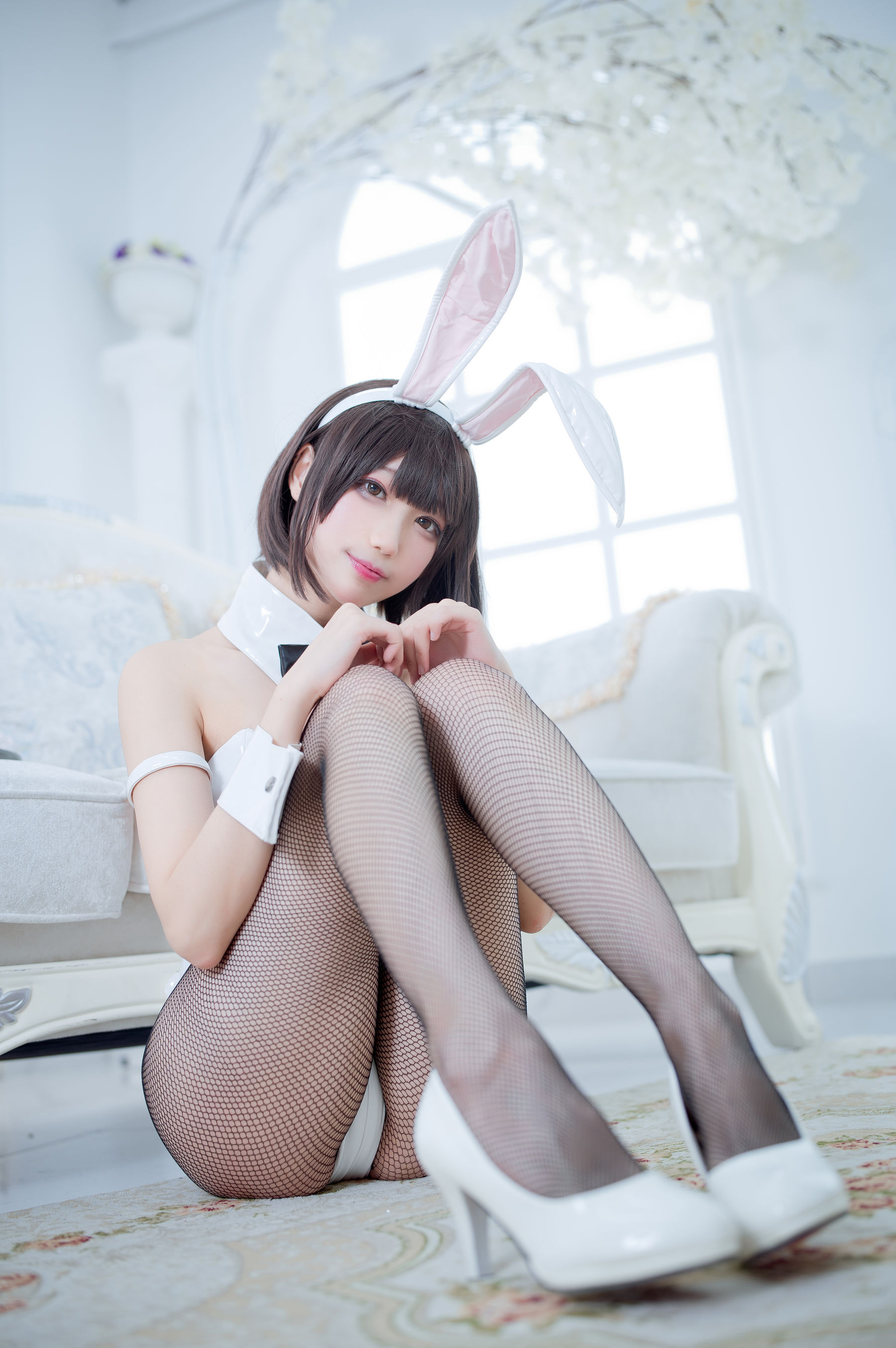 [COS福利] 周叽是可爱兔兔 - 加藤惠兔女郎-喵次元