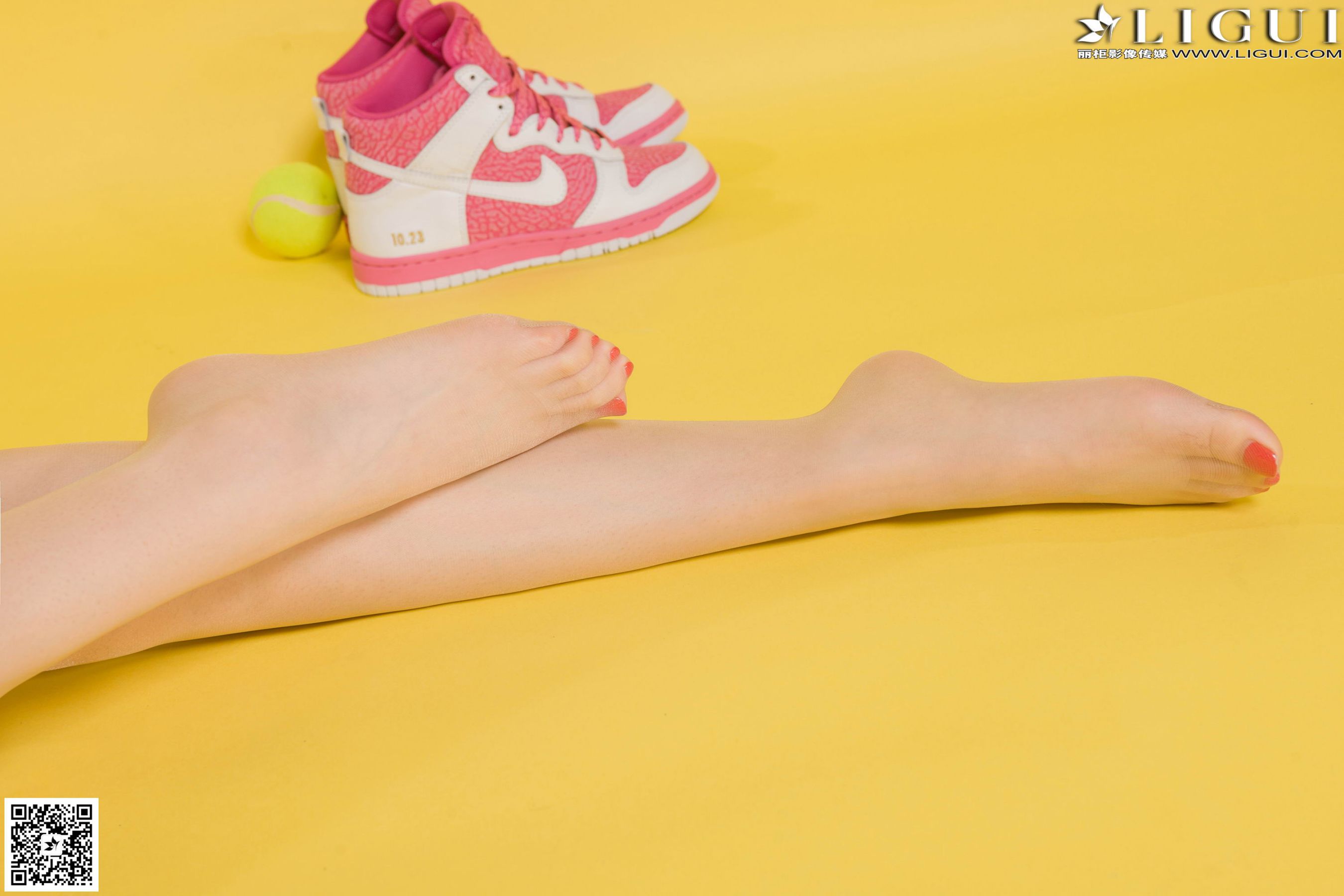 [丽柜LiGui] Model 允儿《篮球少女羽毛球运动系列》美腿玉足写真图片-喵次元